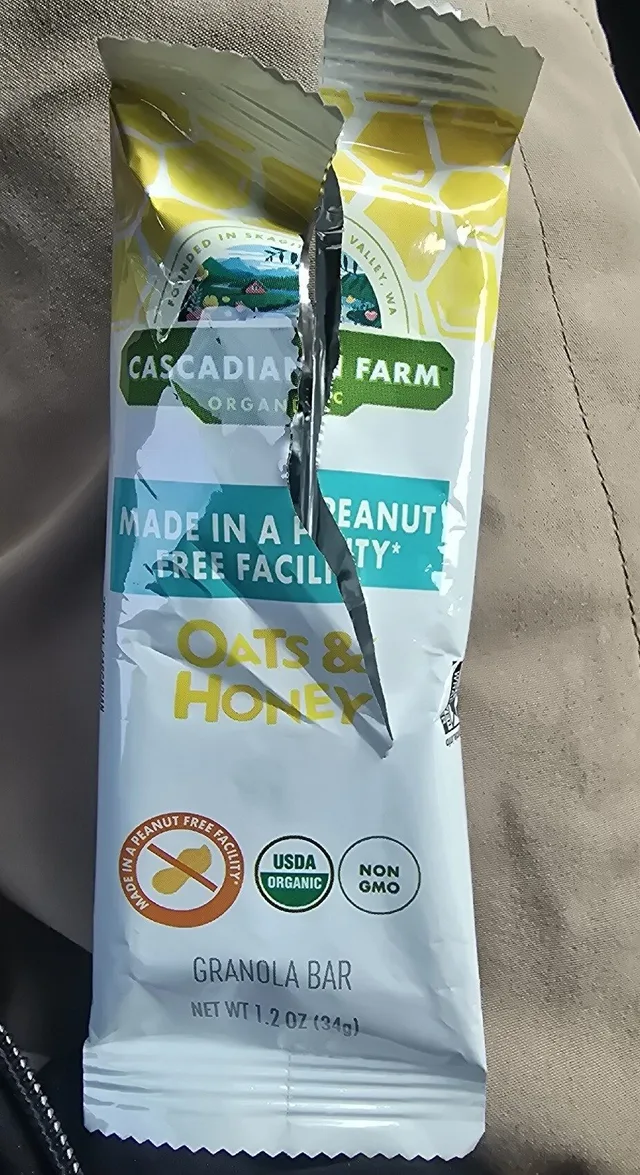 Oats and Honey Granola Bar by Cascadian Farm - Tier D kids snack