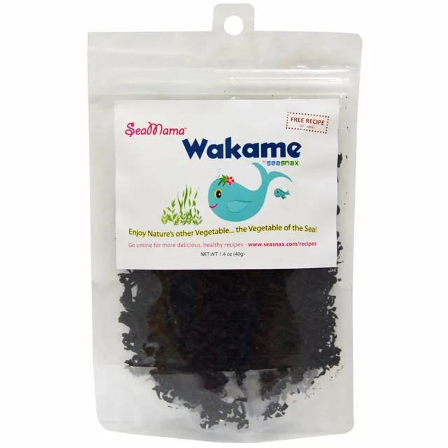 SeaMama Wakame Seaweed by SeaSnax - Tier A kids snack