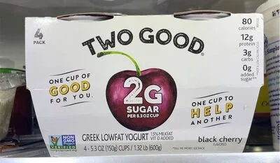 Two Good Black Cherry Yogurt by Two Good - Tier B kids snack