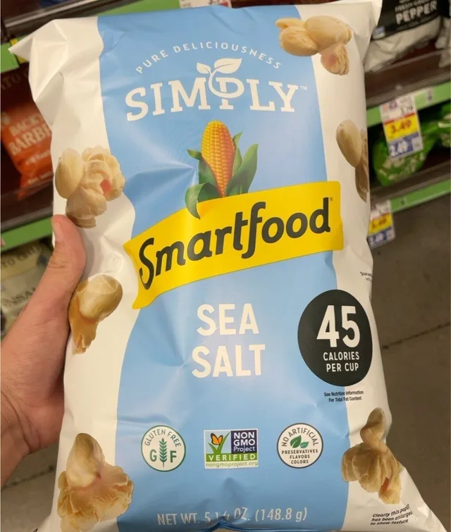 Popcorn (Sea Salt) by Smartfood - Tier A kids snack