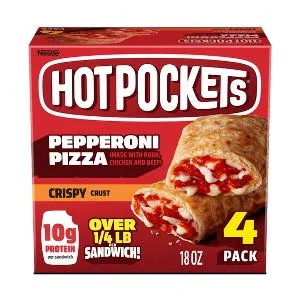 Hot Pockets Pepperoni Pizza by Hot Pockets - Tier E kids snack
