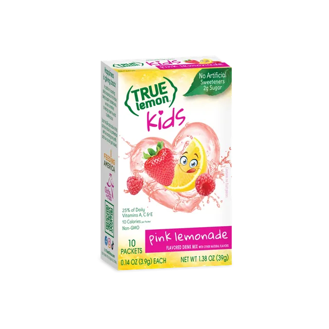 Pink Lemonade by True Lemon Kids - Tier C kids snack