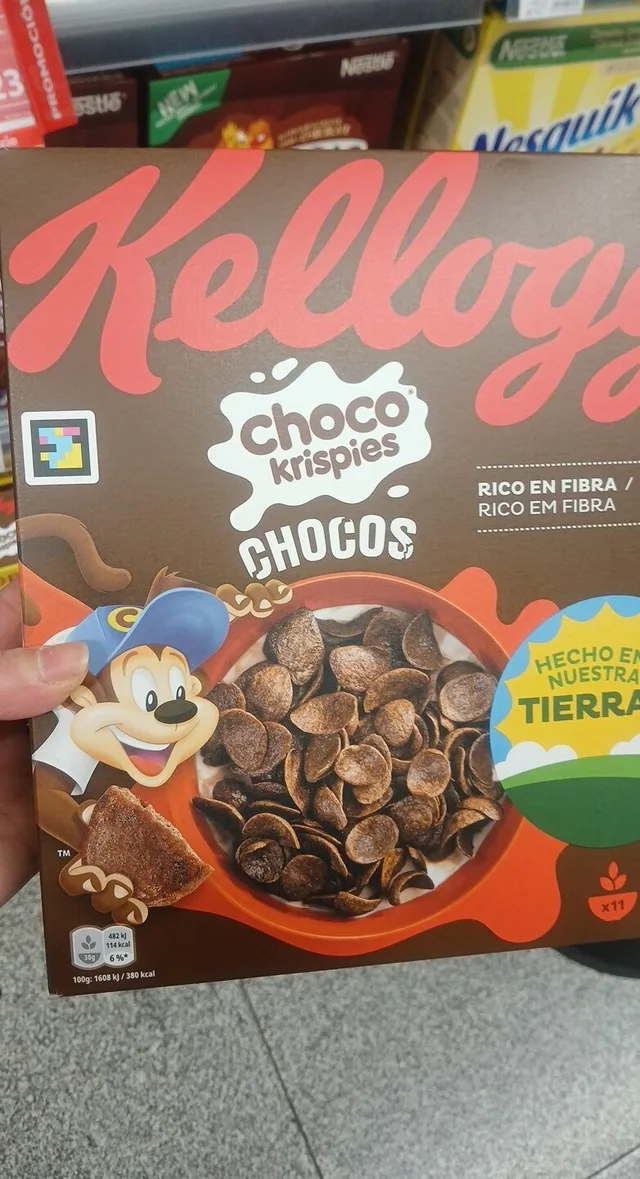 Choco Krispies Chocos by Kellogg's - Tier B kids snack