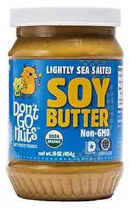 Roasted soybean spread, sea salted by Don't Go Nuts - Tier C kids snack