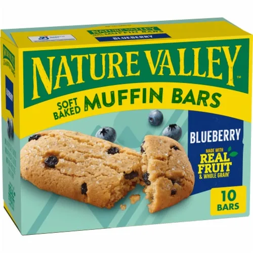 Blueberry Muffin Bars by Nature Valley - Tier E kids snack
