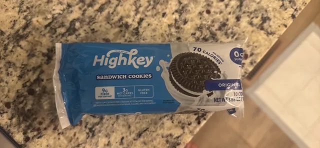 Sandwich Cookies by HighKey - Tier A kids snack
