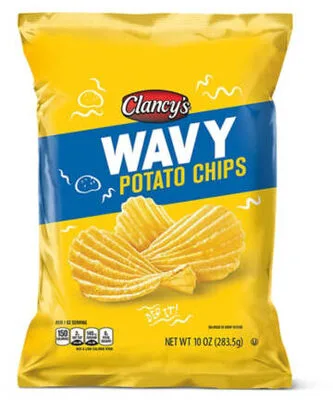 Wavy Potato Chips, Wavy by Clancy's - Tier B kids snack
