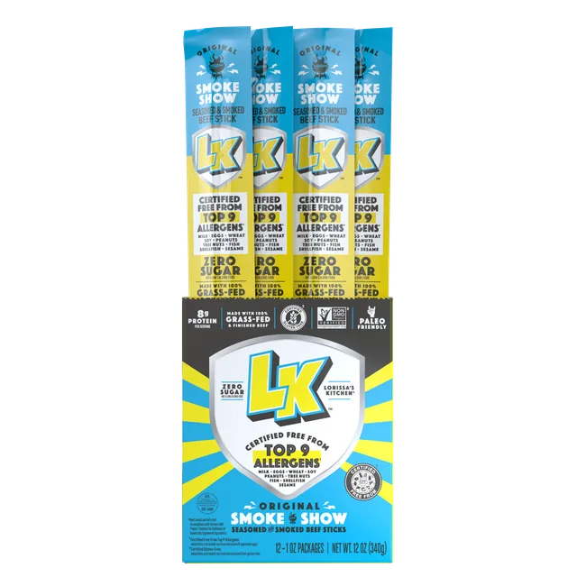 Smoke Show Beef Sticks by Lorissa's Kitchen - Tier B kids snack