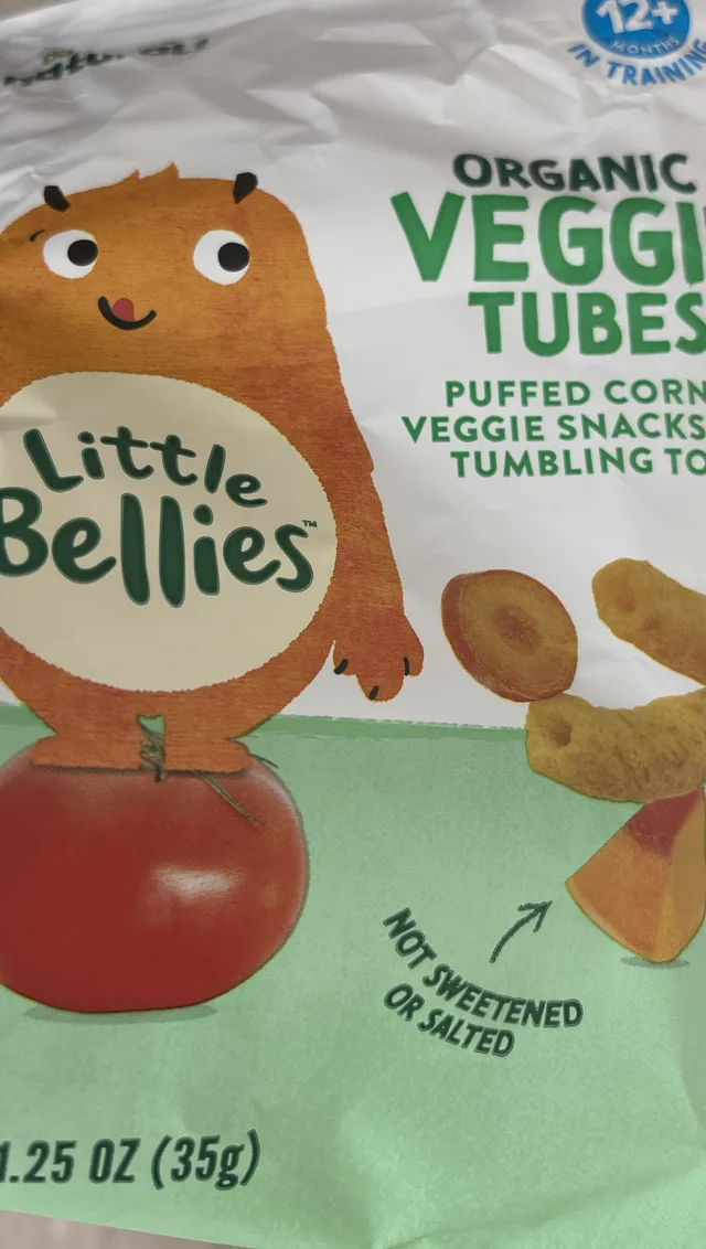 Veggie Tubes by Little Bellies - Tier A kids snack