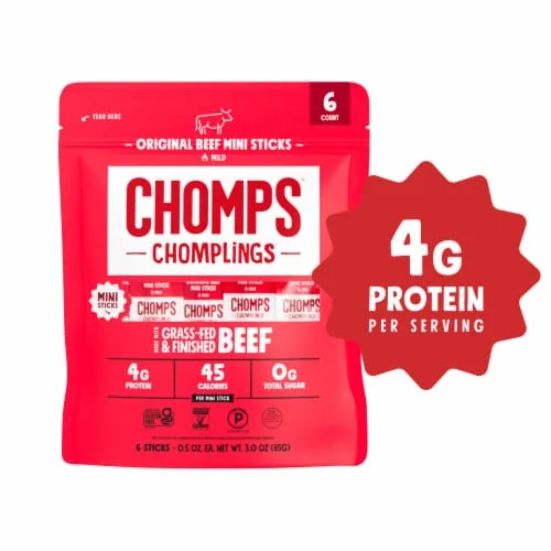 Jalapeño Beef Chomplings by Chomps - Tier A kids snack