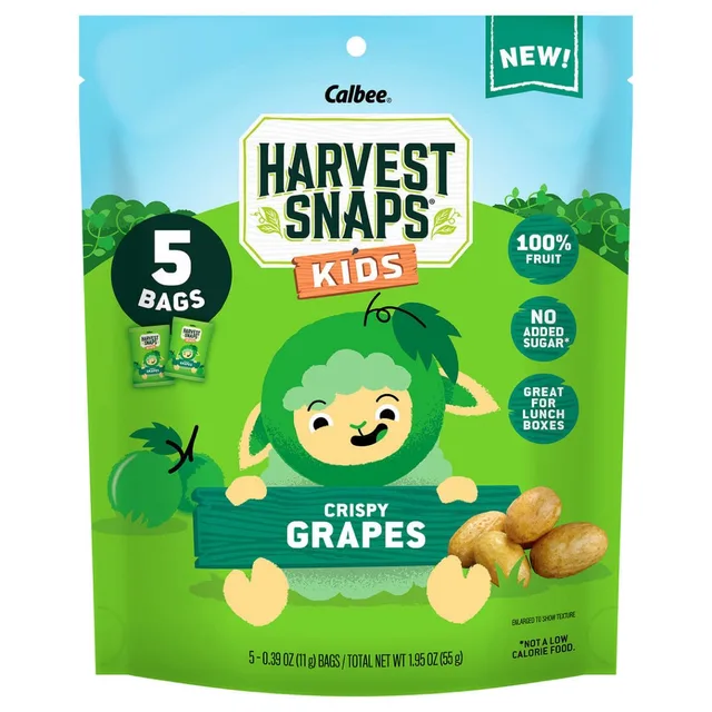 Crispy Grapes by Harvest Snaps - Tier B kids snack