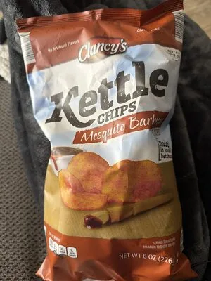Mesquite Barbecue Flavored Kettle Chips, Mesquite Barbecue by Clancy's - Tier C kids snack