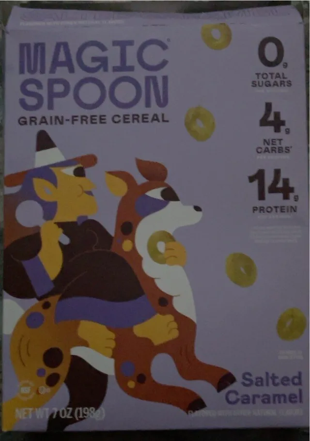 Salted Caramel Cereal by Magic Spoon - Tier A kids snack