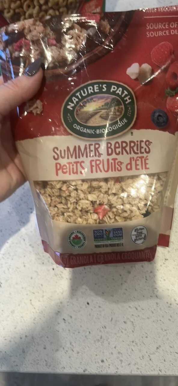Summer Berries by Nature's Path - Tier E kids snack