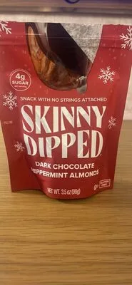 Dark Chocolate Peppermint Almonds by Skinny Dipped - Tier D kids snack