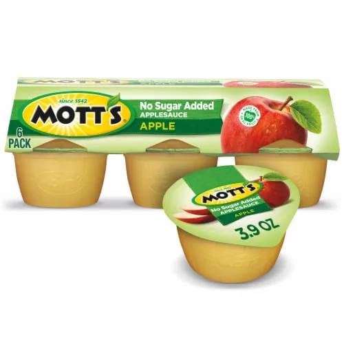 No Sugar Added Applesauce Apple by Mott's - Tier B kids snack
