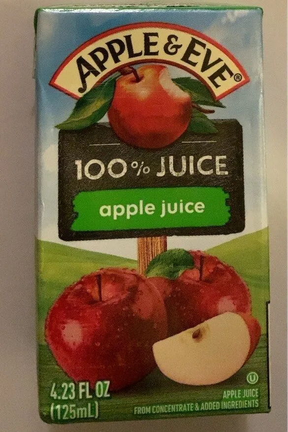 Apple Juice From Concentrate by Apple & Eve - Tier B kids snack