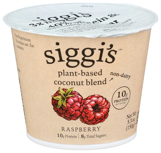 Plant-Based Coconut Blend Raspberry by Siggi's - Tier D kids snack