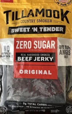 Sweet ‘n tender Beef Jerky by Tillamook - Tier A kids snack