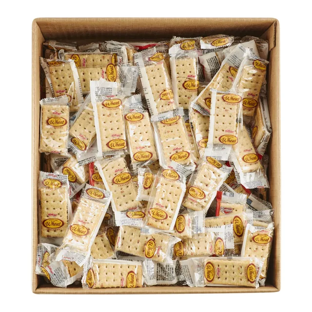 Keebler Processor Private Label Crackers Wheat .59oz 408ct by Keebler - Tier B kids snack