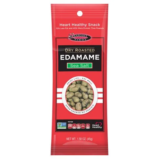 Edamame Crisps Sea Salt by Seapoint Farms - Tier B kids snack