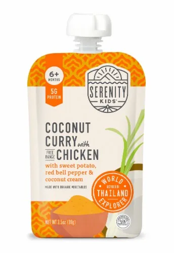 Coconut Curry with Chicken by Serenity Kids - Tier B kids snack
