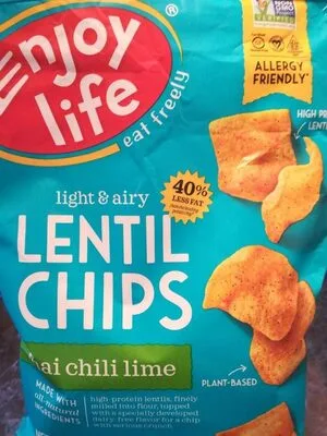 Thai chili lime lentil chips by Enjoy Life - Tier B kids snack