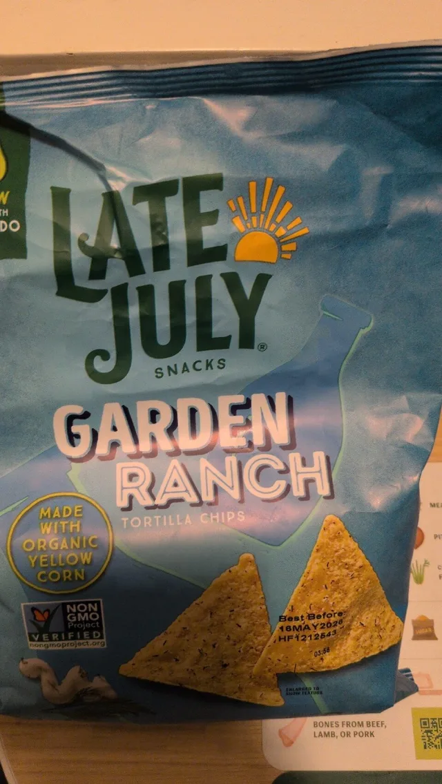 Garden Ranch by Late July - Tier A kids snack