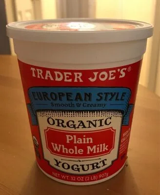 Plain Yogurt by Trader Joe's - Tier B kids snack