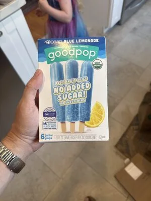 Blue Lemonade by GoodPop - Tier B kids snack