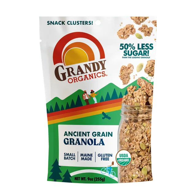 Ancient Grain Granola by Grandy Organics - Tier C kids snack