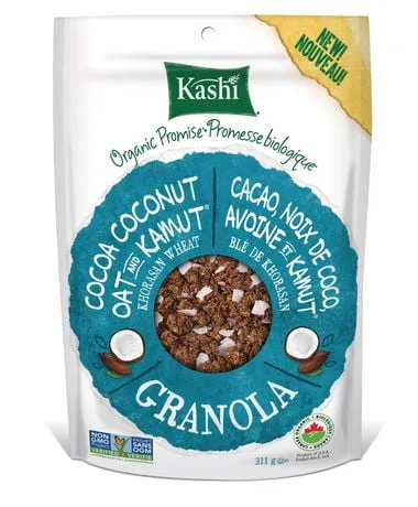 Kashi Organic Cereal Cocoa Coconut With Kamut Khorasan Wheat Granola 11oz by Kashi - Tier E kids snack