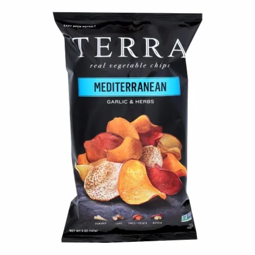 Mediterranean Vegetable Chips by Terra - Tier B kids snack