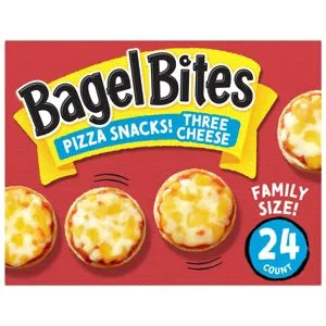 Bagel Bites Three Cheese Mini Bagels by Bagel Bites - Tier D kids snack