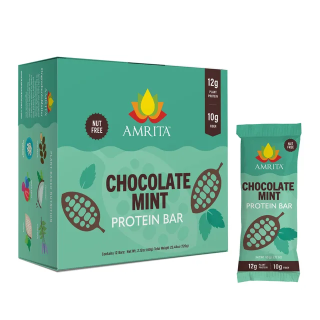 Chocolate Mint Protein Bar by Amrita - Tier C kids snack