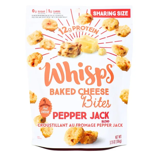 bites pepper jack by Whisps - Tier A kids snack