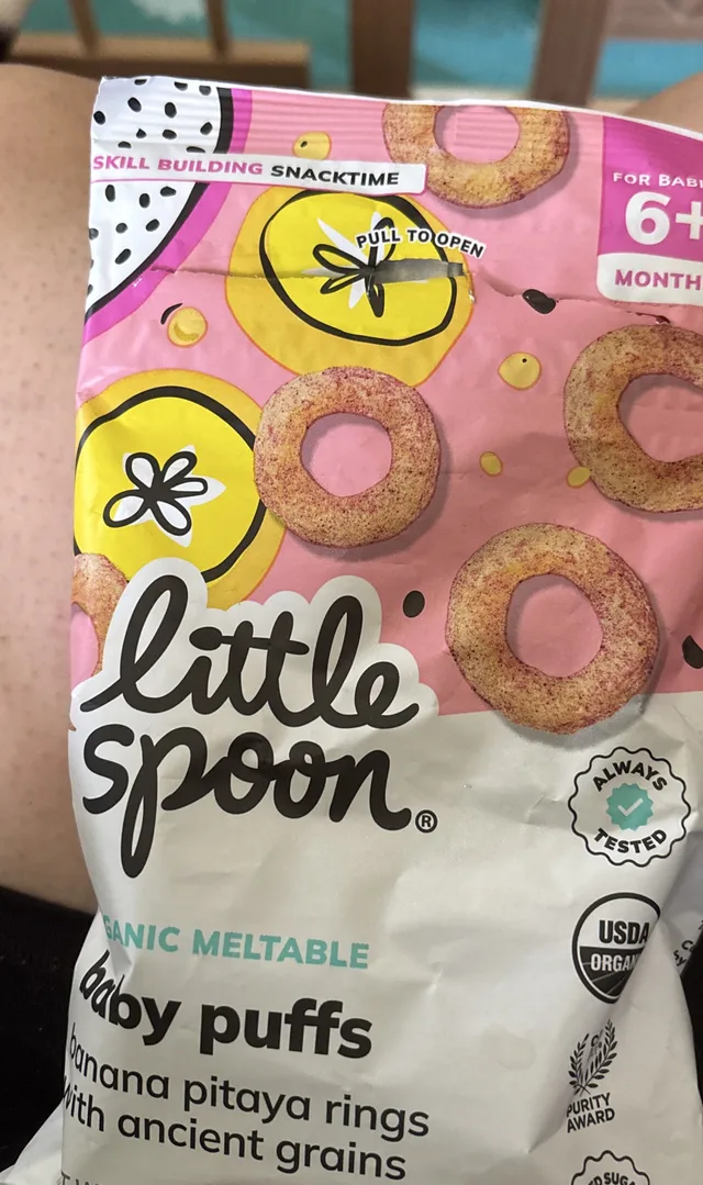 Baby puffs by Little Spoon - Tier A kids snack