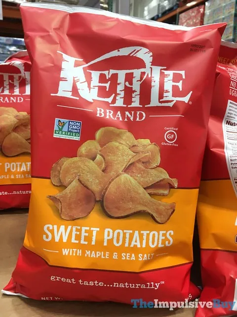 Sweet Potatoes Chips by Kettle Brand - Tier E kids snack