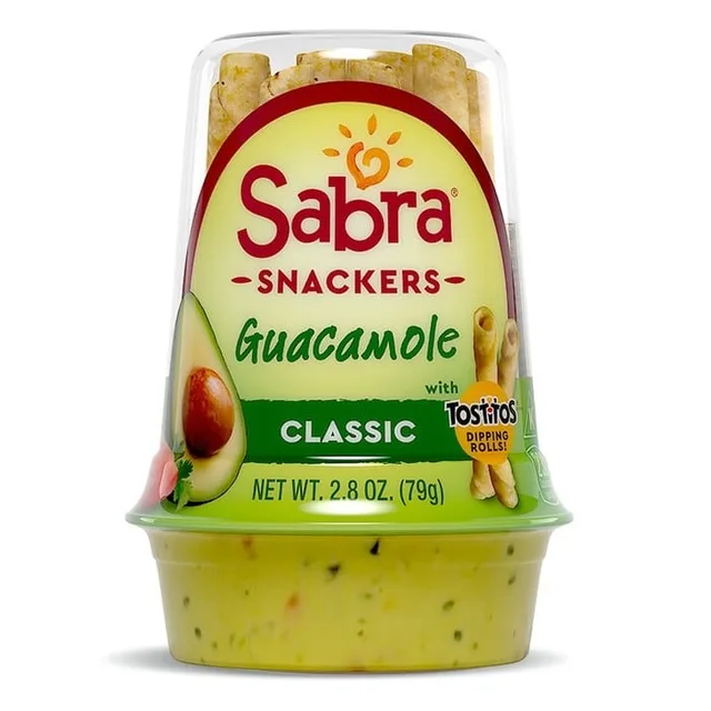 Guacamole with Tostitos Rolls! Tortilla Chips by Sabra - Tier B kids snack