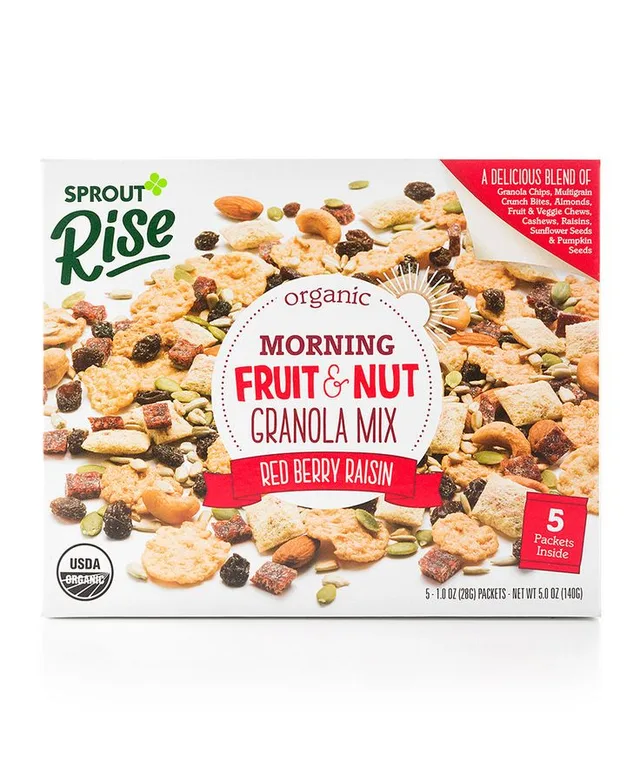 Organic Morning Fruit & Nut Granola Mix by Sprout Organic - Tier D kids snack