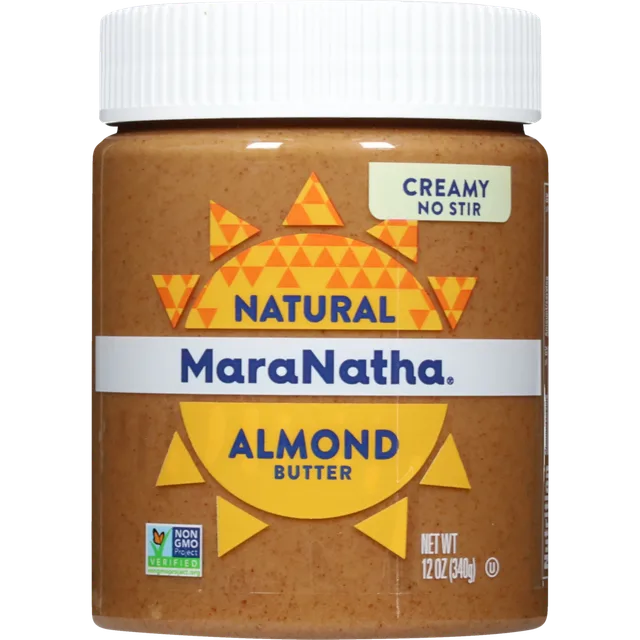 Creamy Almond Butter by MaraNatha - Tier C kids snack