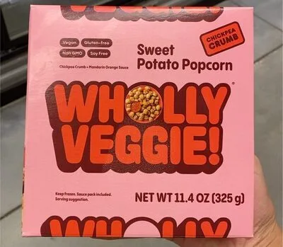 Sweet Potato Popcorn by Wholly Veggie - Tier C kids snack