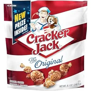 Cracker Jack Original Caramel Coated Popcorn and Peanuts by Cracker Jack - Tier E kids snack