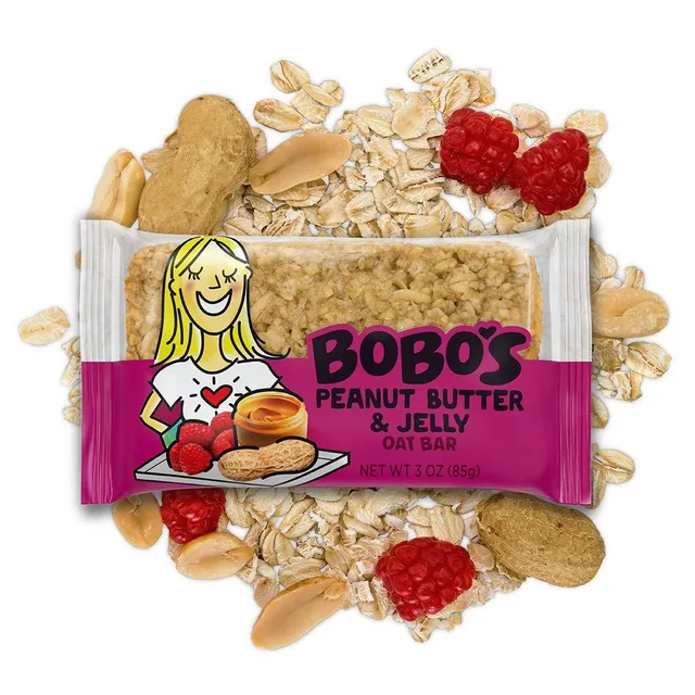 Peanut Butter & Jelly Oat Bar by Bobo's - Tier E kids snack