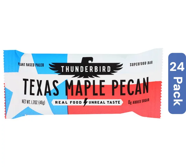 Texas Maple Pecan by Thunderbird - Tier B kids snack