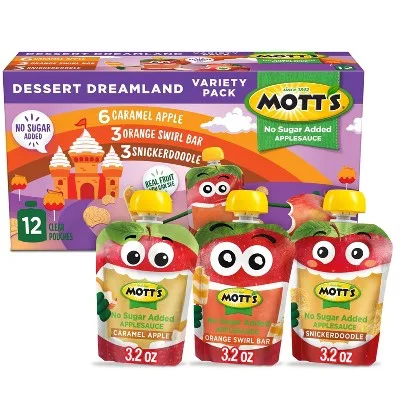 Snickerdoodle Applesauce by Mott's - Tier B kids snack