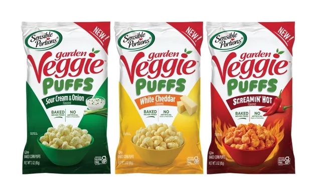 Sensible portions, veggie puffs by Earth's Best - Tier B kids snack