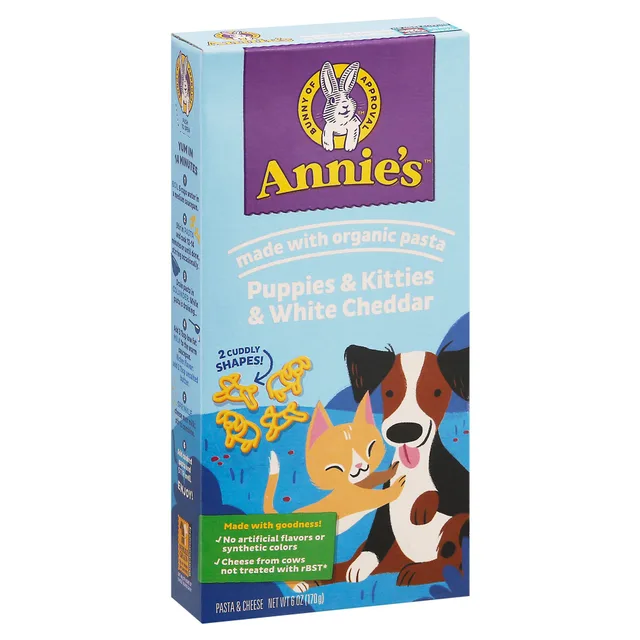 Annie's puppies & kitties & white cheddar by Annie's Homegrown - Tier B kids snack