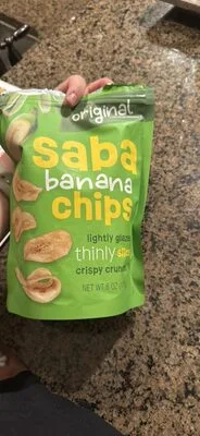 saba banana chips by Sun Tropics - Tier E kids snack