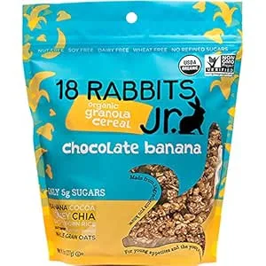 Organic granola cereal by 18 Rabbits Jr. - Tier D kids snack